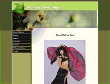 Tablet Screenshot of matriyadewidance.com